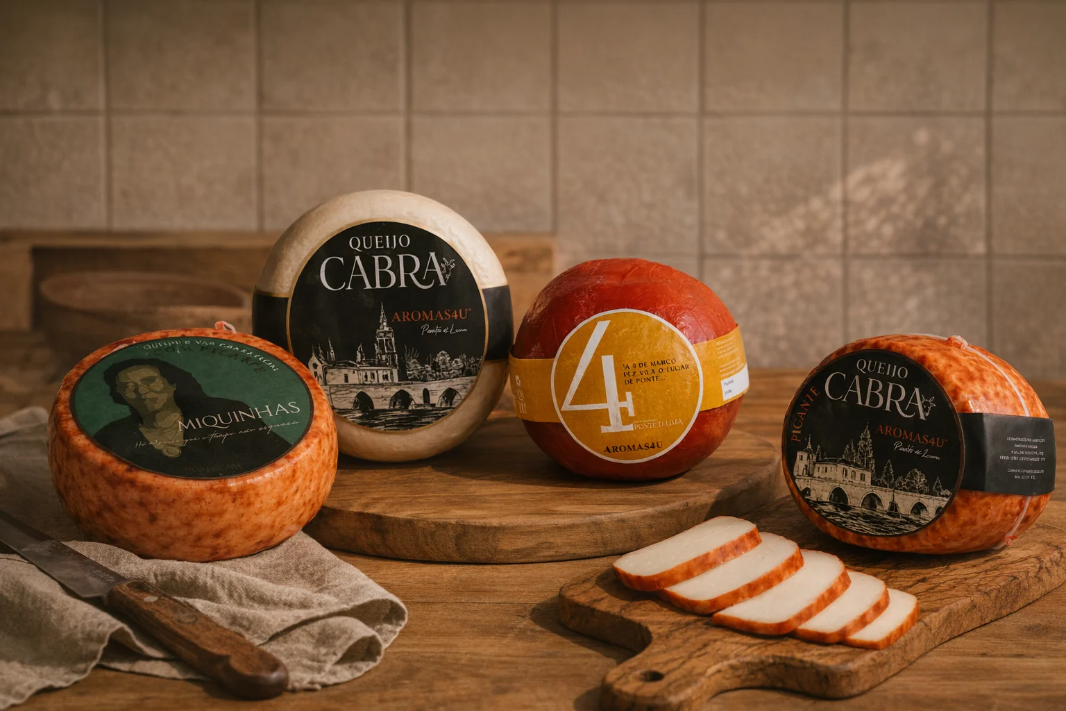La quesería de Aromas4U: selección artesanal de quesos portugueses