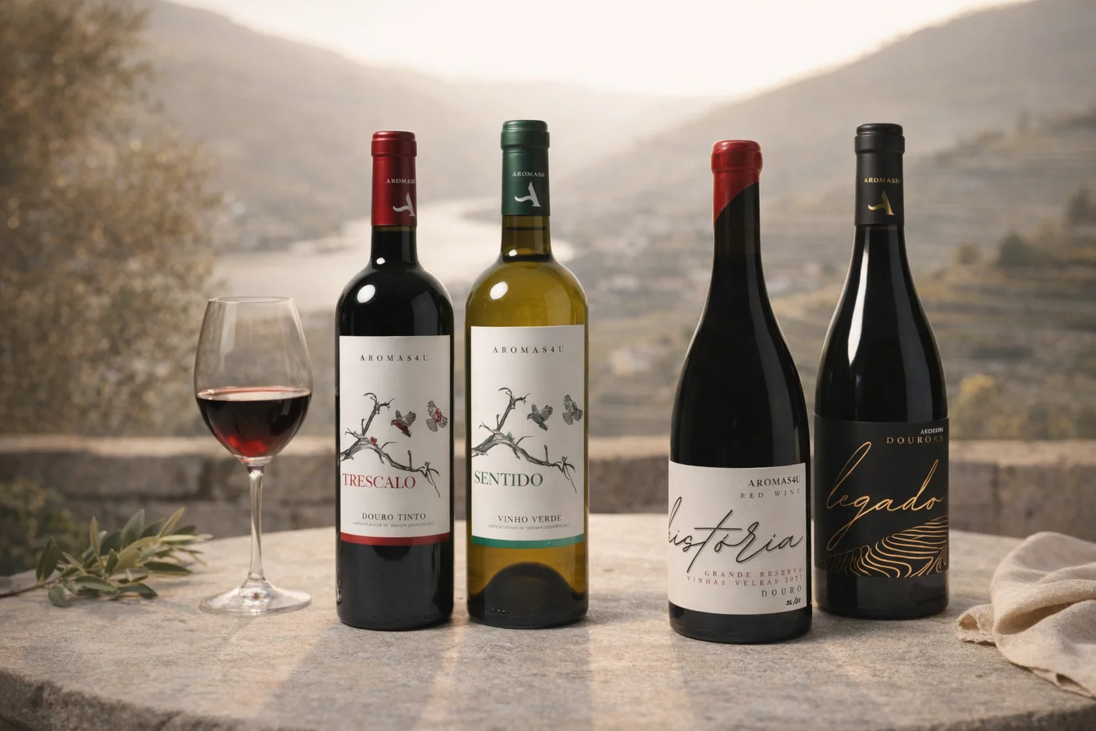 Vinhos portugueses — História, Aromas4U